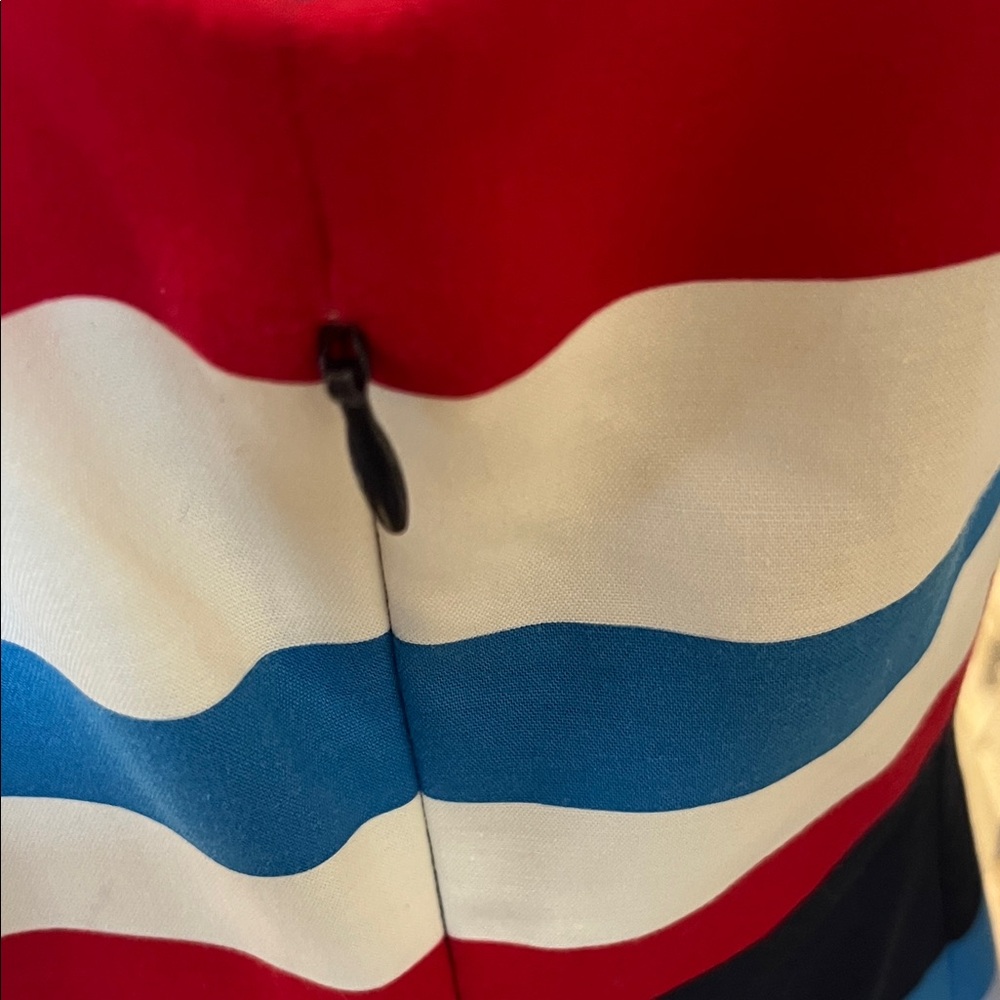 Tommy Hilfiger Red, White & Blue Striped Sleeveless Dress - Picture 9 of 14